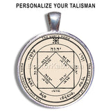 Kabbalah Amulet for Wish Fulfillment on Parchment - bluewhiteshop