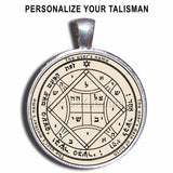 Kabbalah Amulet to Fulfill the Wills on Parchment - bluewhiteshop