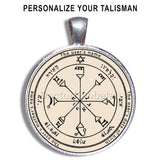 Kabbalah Amulet To Reveal True Face on Parchment - bluewhiteshop