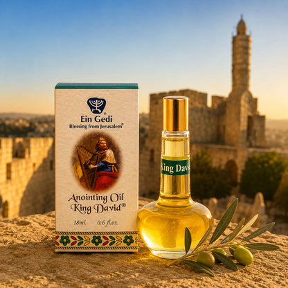 Ein Gedi King David Christian anointing oil from the Holy Land