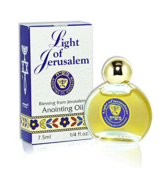 Light Of Jerusalem Anointing Oil 7.5ml by Ein Gedi - bluewhiteshop