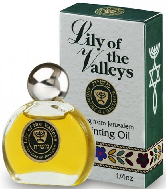 Lily of the Valleys Anointing Oil 7.5ml by Ein Gedi - bluewhiteshop