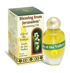 Lily of the Valleys Anointing Oil Blessing from Jerusalem 10ml by Ein Gedi - bluewhiteshop