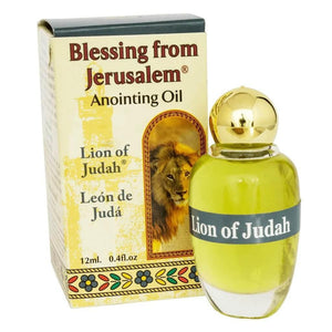 Lion Of Judah Anointing Oil 12ml by Ein Gedi - bluewhiteshop