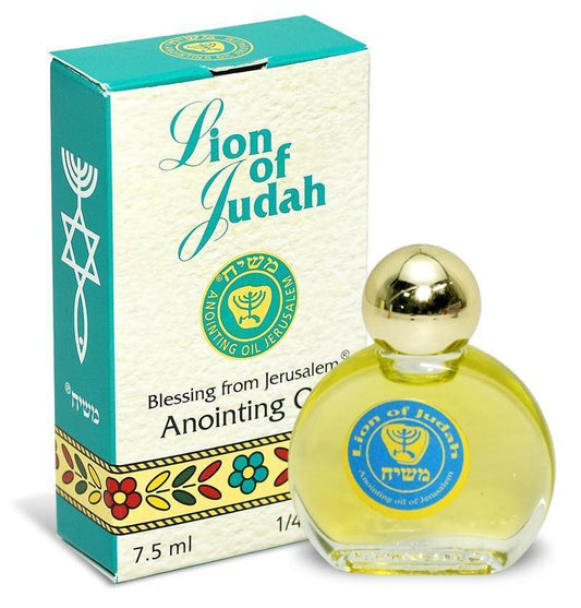 Lion of Judah Anointing Oil 7.5ml by Ein Gedi - bluewhiteshop
