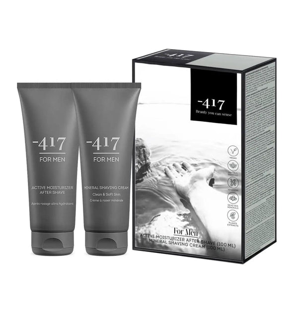 Minus 417 Mineral Shaving Cream & After Shave Duo, For Men Kit - bluewhiteshop