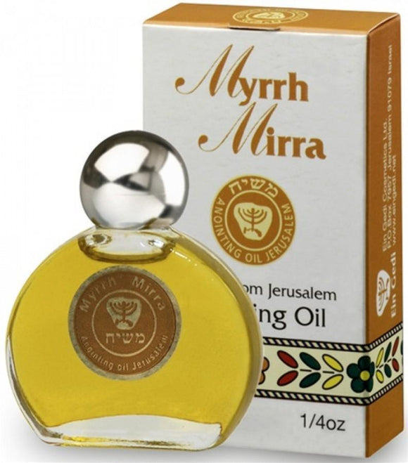 Myrrh Anointing Oil 7.5ml by Ein Gedi - bluewhiteshop
