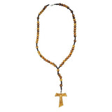 Olive wood beads rosary - bluewhiteshop