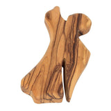 Olive Wood Hand Carved Guardian Angel from Bethlehem Handmade - bluewhiteshop