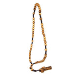 Olive Wood Rosary Beads with Christian Cross from the Holy Land Bethlehem 13" - bluewhiteshop