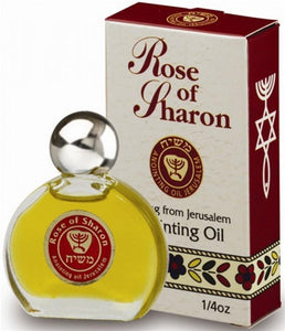 Rose of Sharon Anointing Oil 7.5ml by Ein Gedi - bluewhiteshop