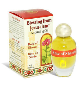 Rose of Sharon Anointing Oil Blessing from Jerusalem 10ml by Ein Gedi - bluewhiteshop