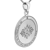 Silver King Solomon Amulet | Fifth Jupiter Seal to See Hidden Things - bluewhiteshop
