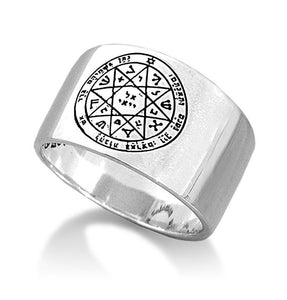 The King Solomon Guarding and Protection Ring - bluewhiteshop