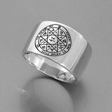 The King Solomon Guarding and Protection Ring - bluewhiteshop