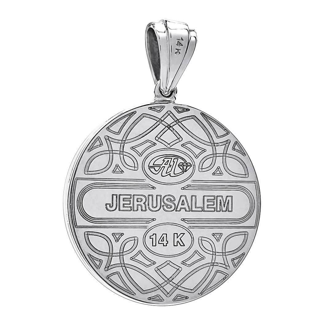 Tree of Life necklace Gold 14K & 60 Diamonds Jewelry by Anbinder - bluewhiteshop