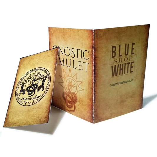Unique amulet based on Ancient Gnostic Talisman for Health & Strength - bluewhiteshop