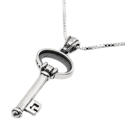Women Kabbalah Pendant Eshet Hail for Success Silver 925 Jewish Jewelry - bluewhiteshop